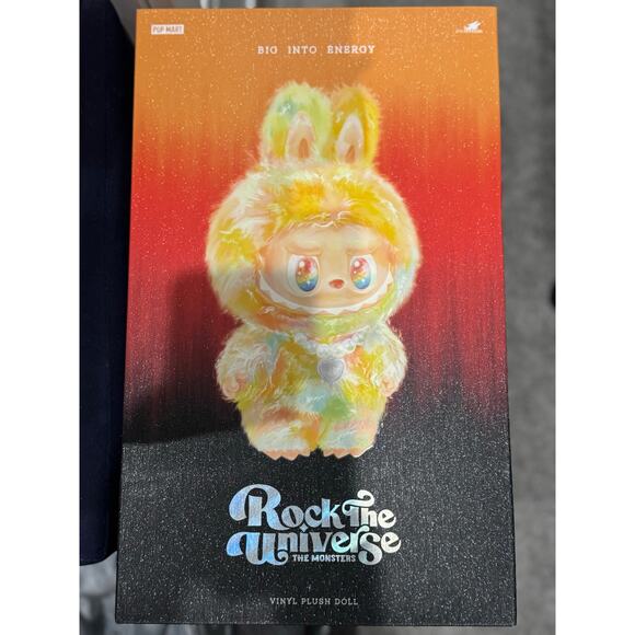 Pop Mart Rock the Universe – The Monsters “Big Into Energy” Vinyl Plush Doll - Picture 1 of 3